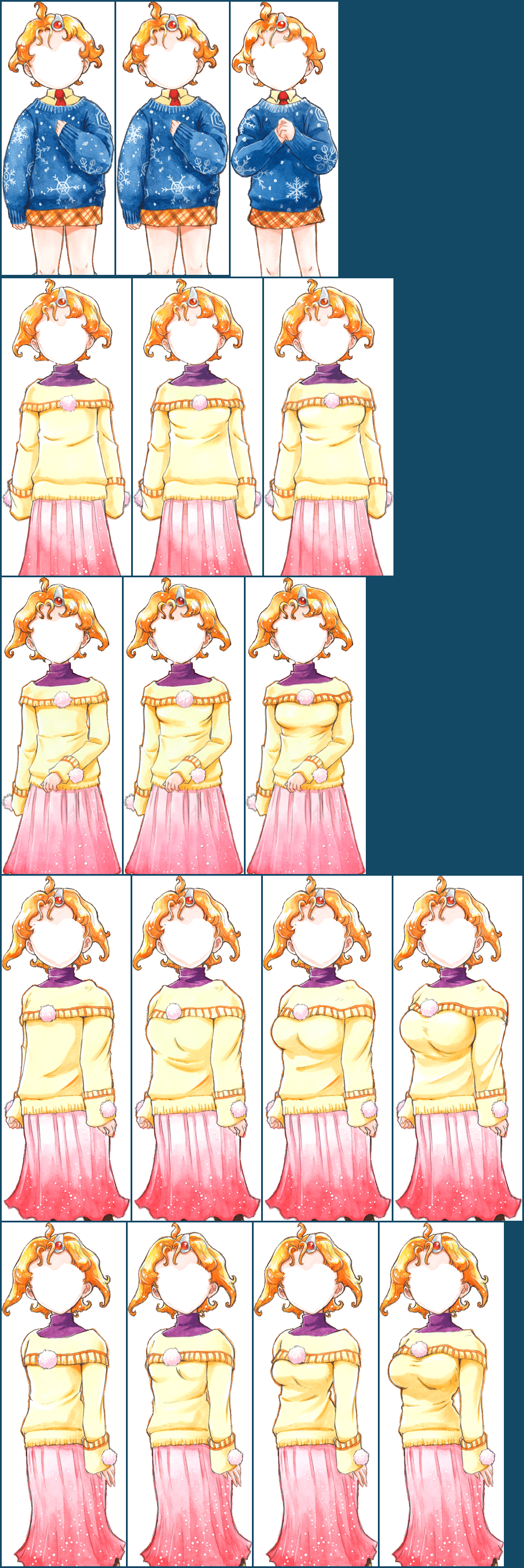Princess Maker 5 - Winter Dress