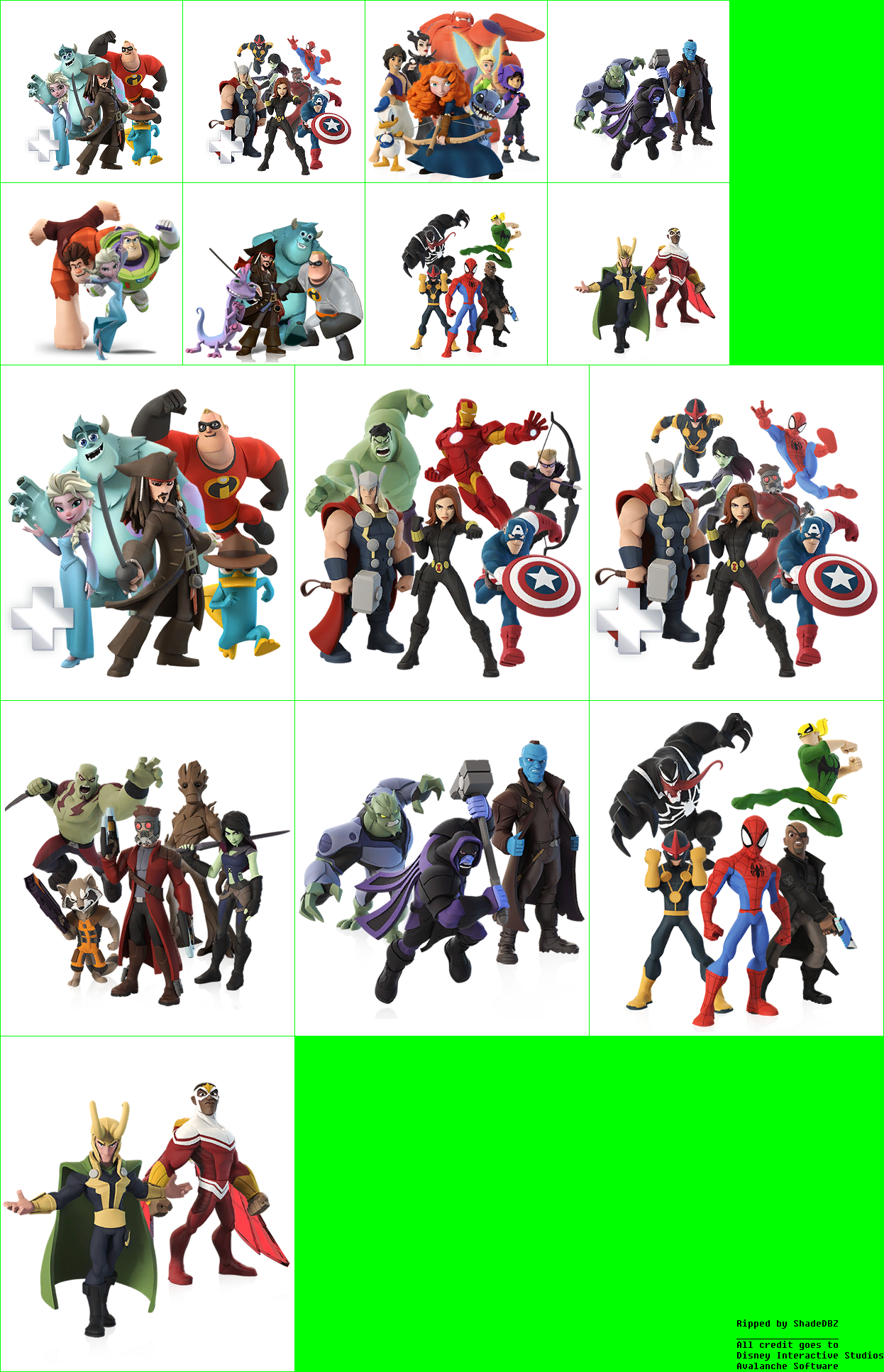 Disney Infinity 2.0 Edition: Marvel Super Heroes - Bundle Previews (Small & Medium)