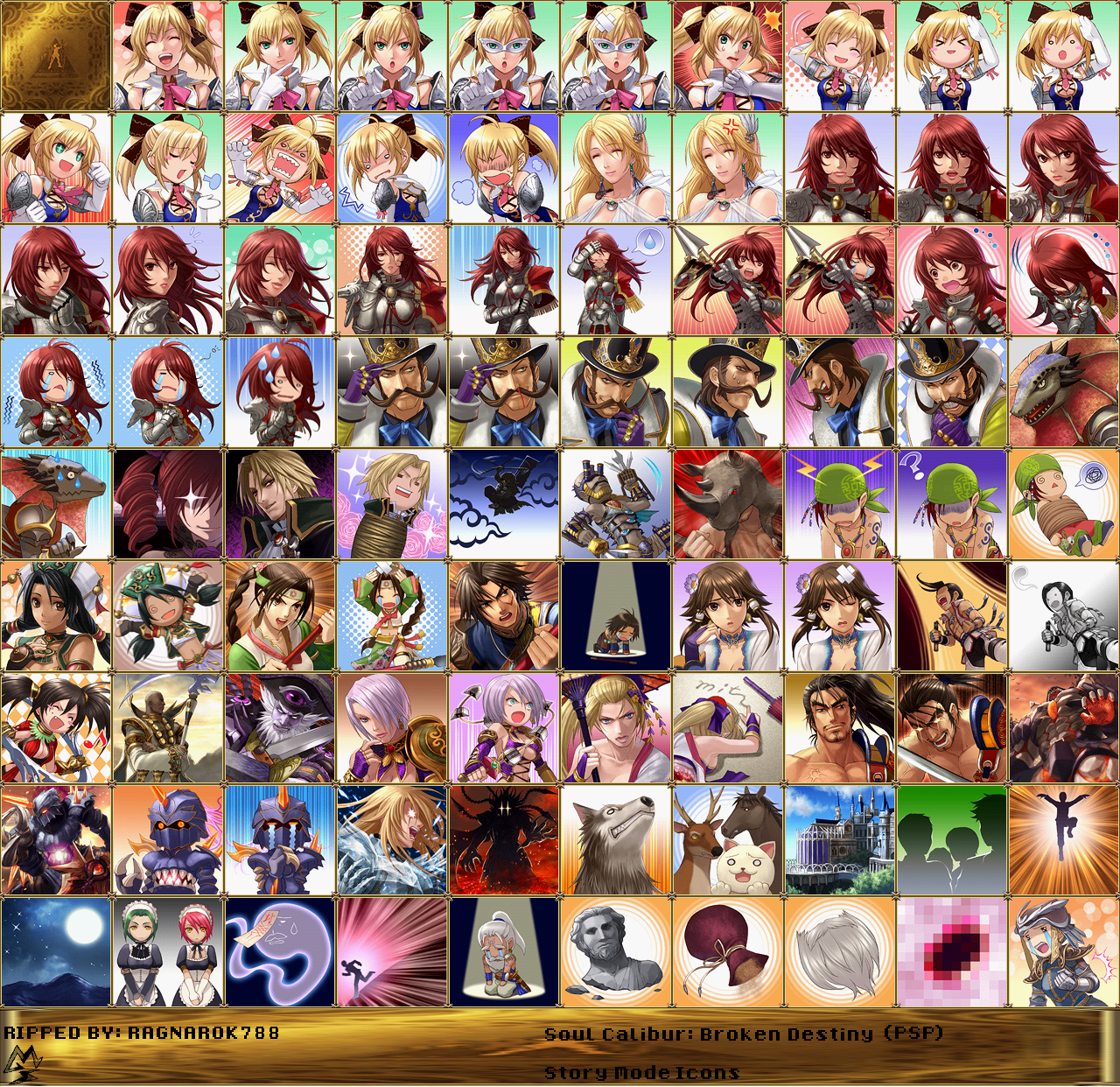 Soulcalibur: Broken Destiny - Character Portraits