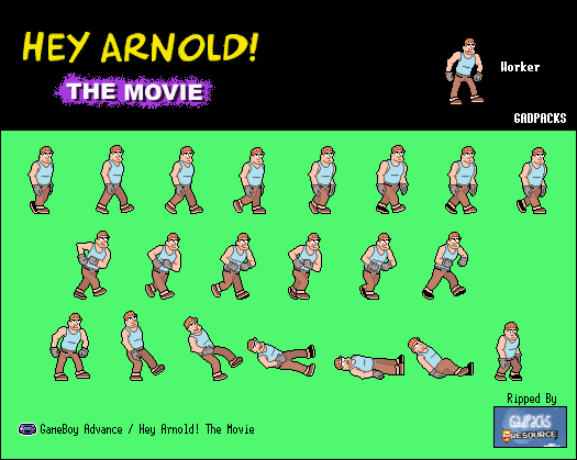 Hey Arnold! The Movie - Worker