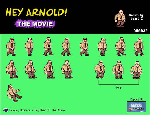 Hey Arnold! The Movie - Security Guard #2