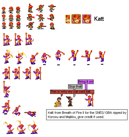 Breath of Fire 2 - Katt