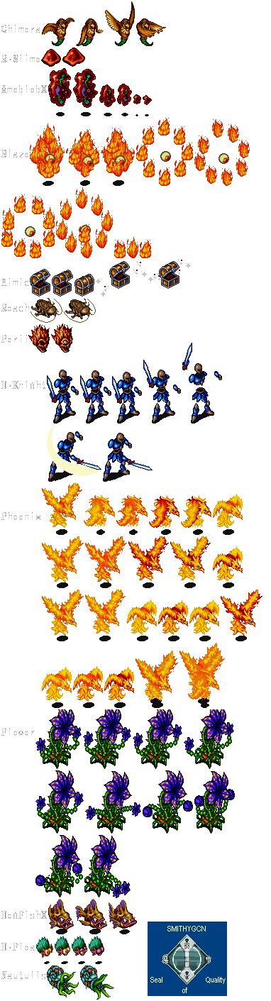 Breath of Fire - Enemies 3