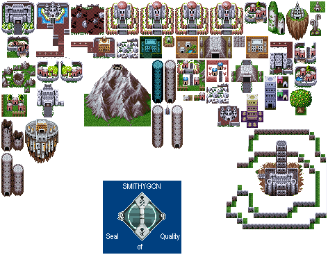 Breath of Fire - Map Objects