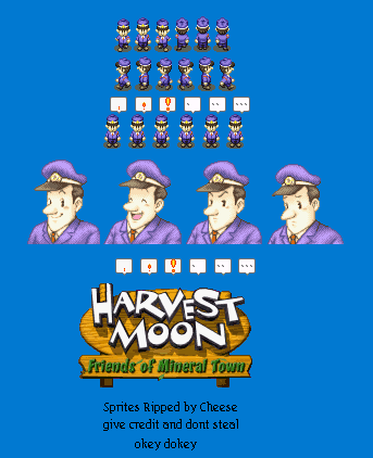 Harvest Moon: Friends of Mineral Town - Harris