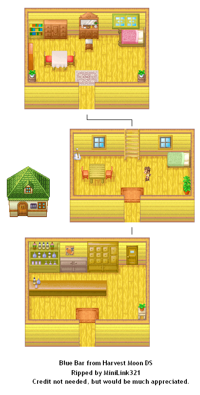 Harvest Moon DS - Blue Bar