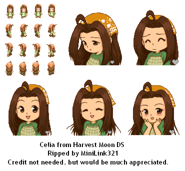 Harvest Moon DS - Celia