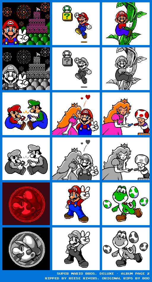 Super Mario Bros. Deluxe - Album Page 2