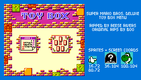 Super Mario Bros. Deluxe - Toy Box