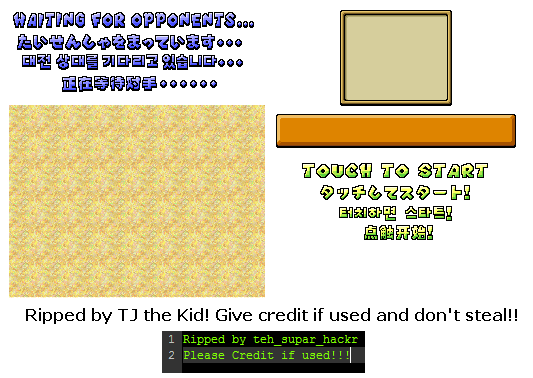 Super Mario 64 DS - Multiplayer Waiting Screen