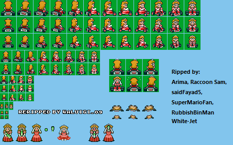 Super Mario Kart - Princess Toadstool / Peach