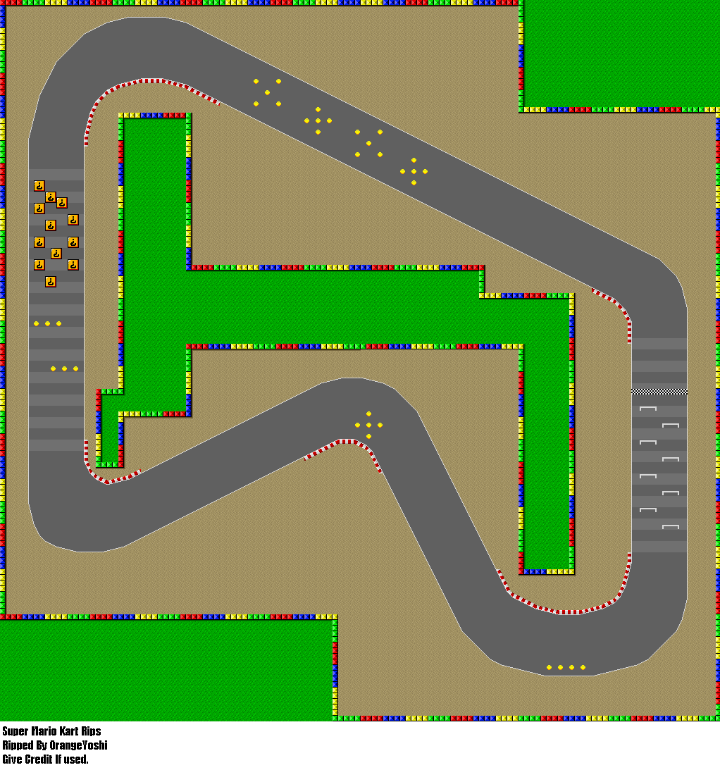 Super Mario Kart - Mario Circuit 1