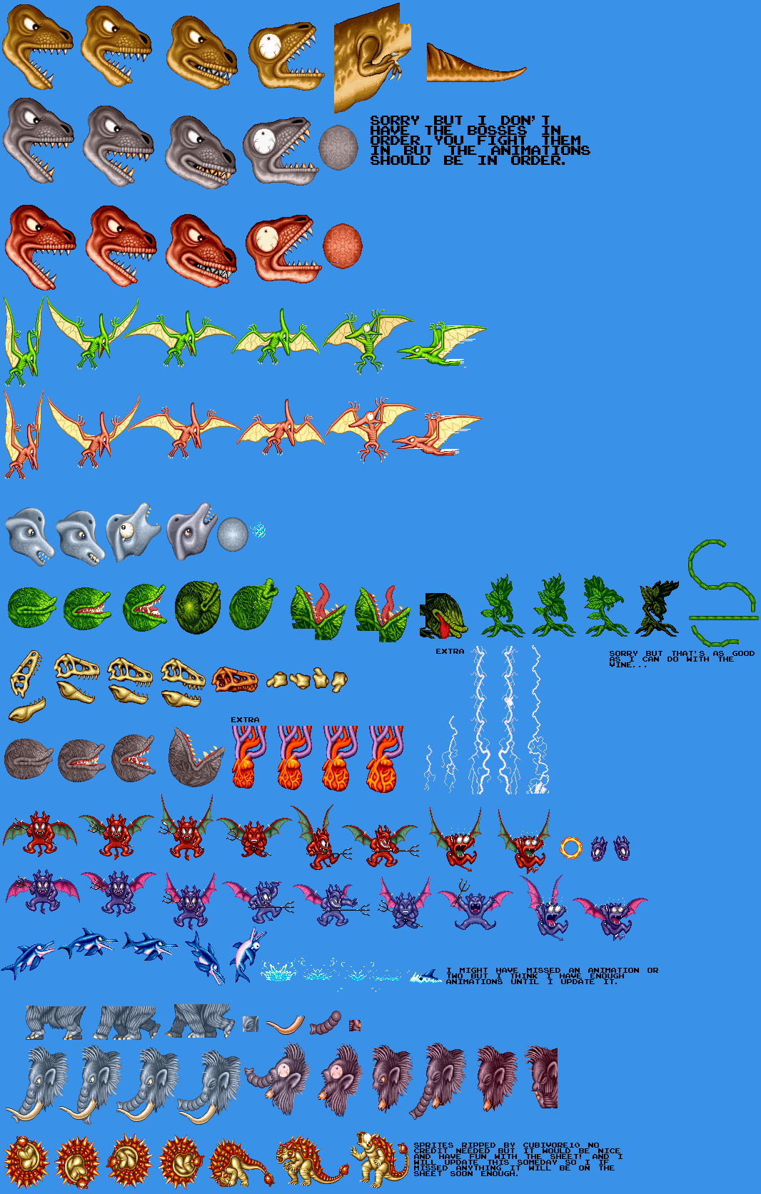 The Spriters Resource Full Sheet View Joe And Mac 1 Caveman Ninja Bosses The Spriters Resource Full Sheet View Joe And Mac 1 Caveman Ninja Bosses
