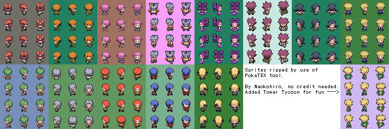 [HQ] Banco de Sprites da Pokémon Mythology 6934