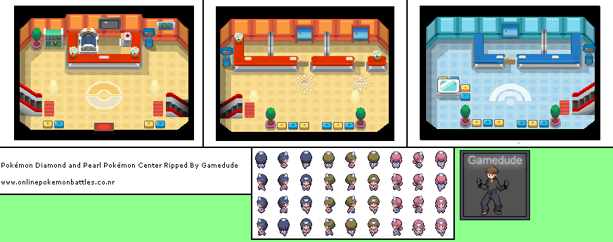 Pokémon Diamond / Pearl - Pokémon Center