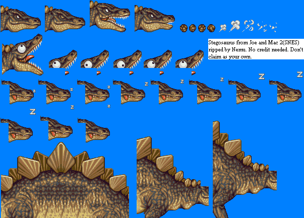 Joe and Mac 2: Lost in the Tropics - Stegosaurus