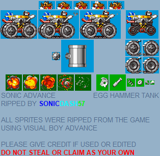 PC / Computer - Sonic Mania - Fang, Bean, & Bark - The Spriters Resource