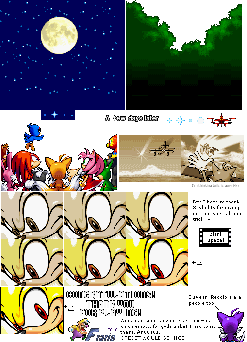 Sonic Advance - True Ending