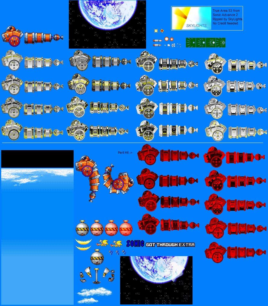 Sonic Advance 2 - Egg Shooter