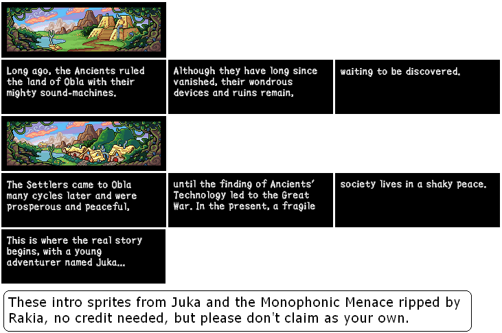 Juka and the Monophonic Menace - Introduction