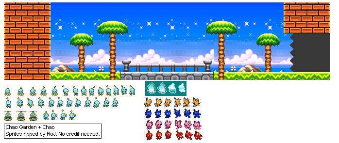 Sonic Advance 3 - Chao Garden