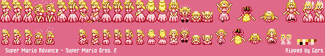 Super Mario Advance - Princess Peach