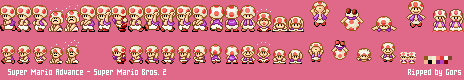 Super Mario Advance - Toad