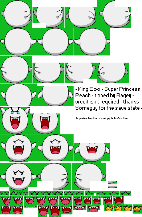 Super Princess Peach - King Boo