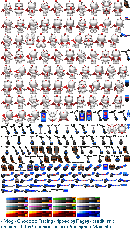 Chocobo Racing - Mog