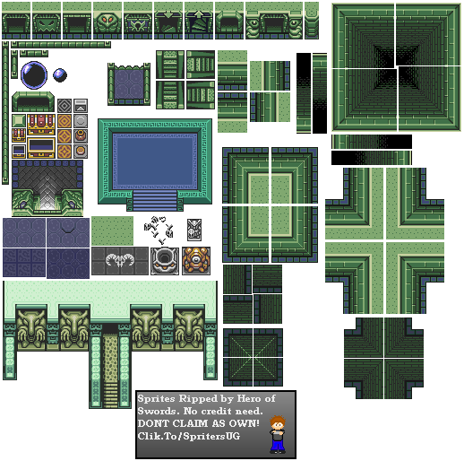 The Legend of Zelda: A Link to the Past - Eastern Palace Parts