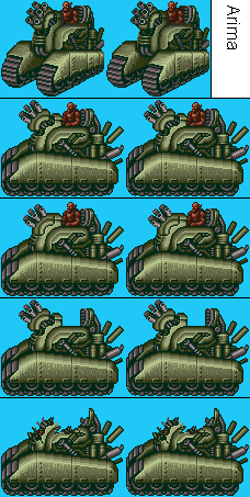 Contra 3: The Alien Wars - Heavily Armored Vehicle Magnus Mk. 2