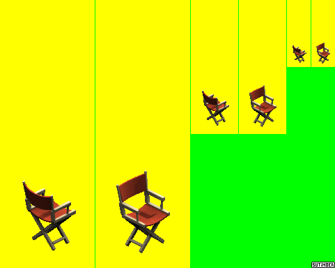 The Sims - Red Canvas Director's Chair