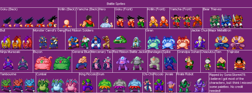 dragon battle sprites