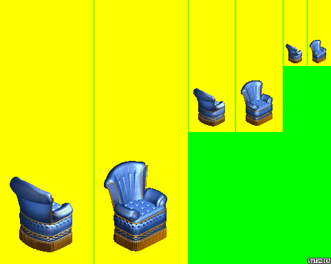The Sims - Satinistics Reproduction Armchair