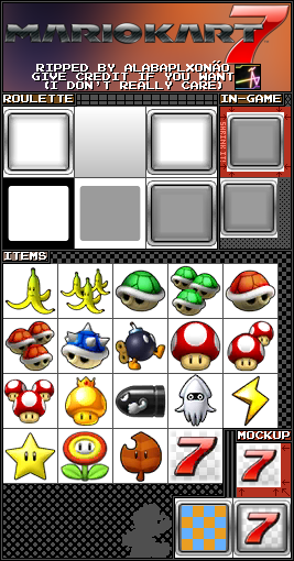 Mario Kart 7 - Item Roulette