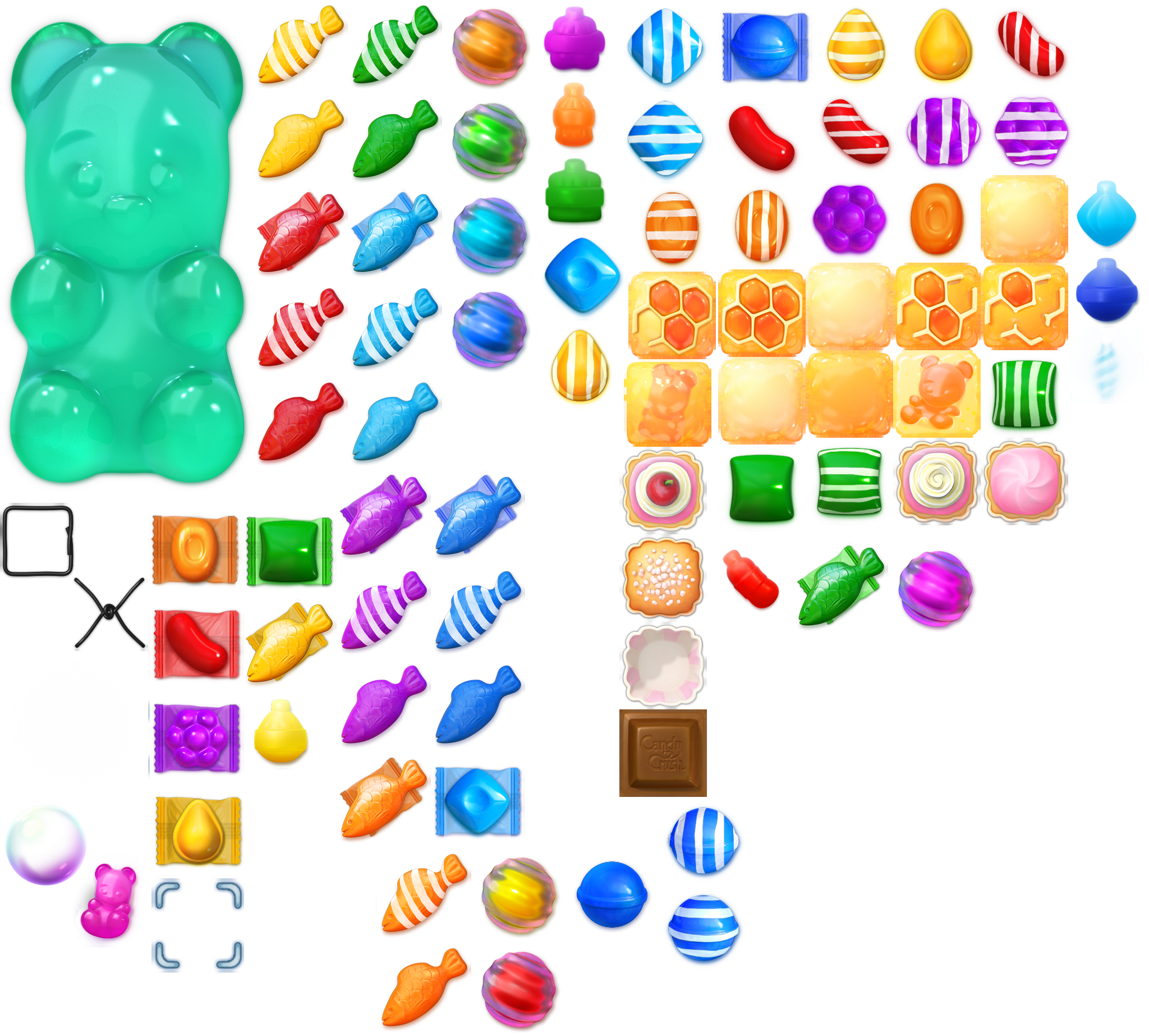 Candy Crush Soda Saga - Candies