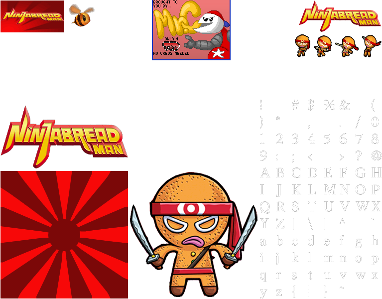 Ninjabread Man - Wii Banner and Memory Data