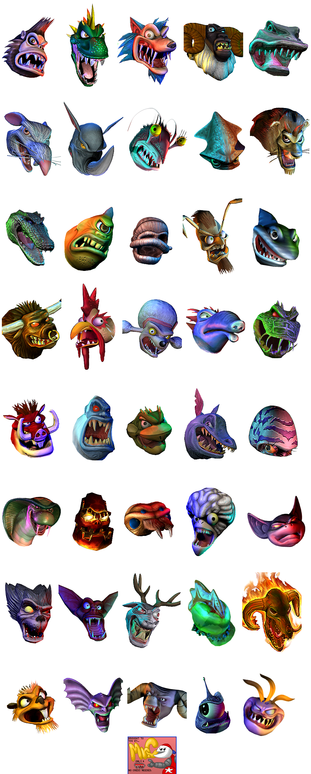 Monster Heads