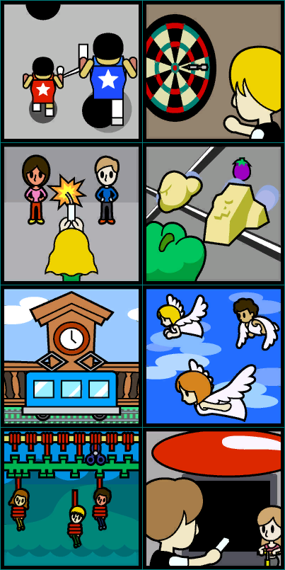 WarioWare: Smooth Moves - Multiplayer Game Icons (Big)