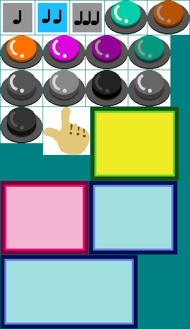 Hand & Buttons