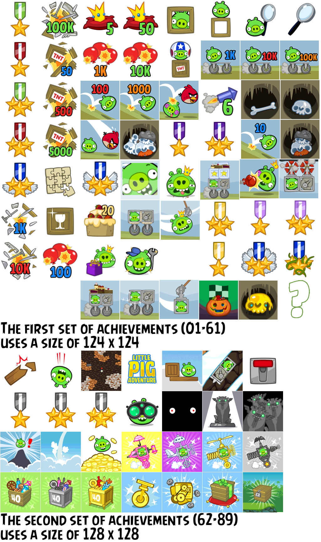 Bad Piggies - Achievements