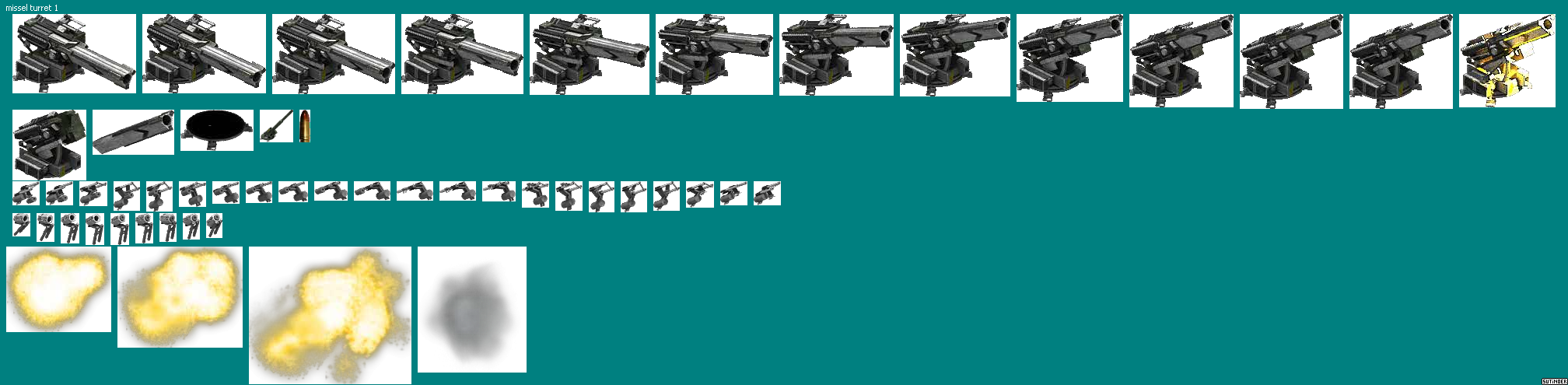 Total Domination - Missel Turret Lv.1