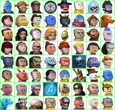 Disney Infinity 2.0 Edition: Marvel Super Heroes - UI Mugshots (Small)