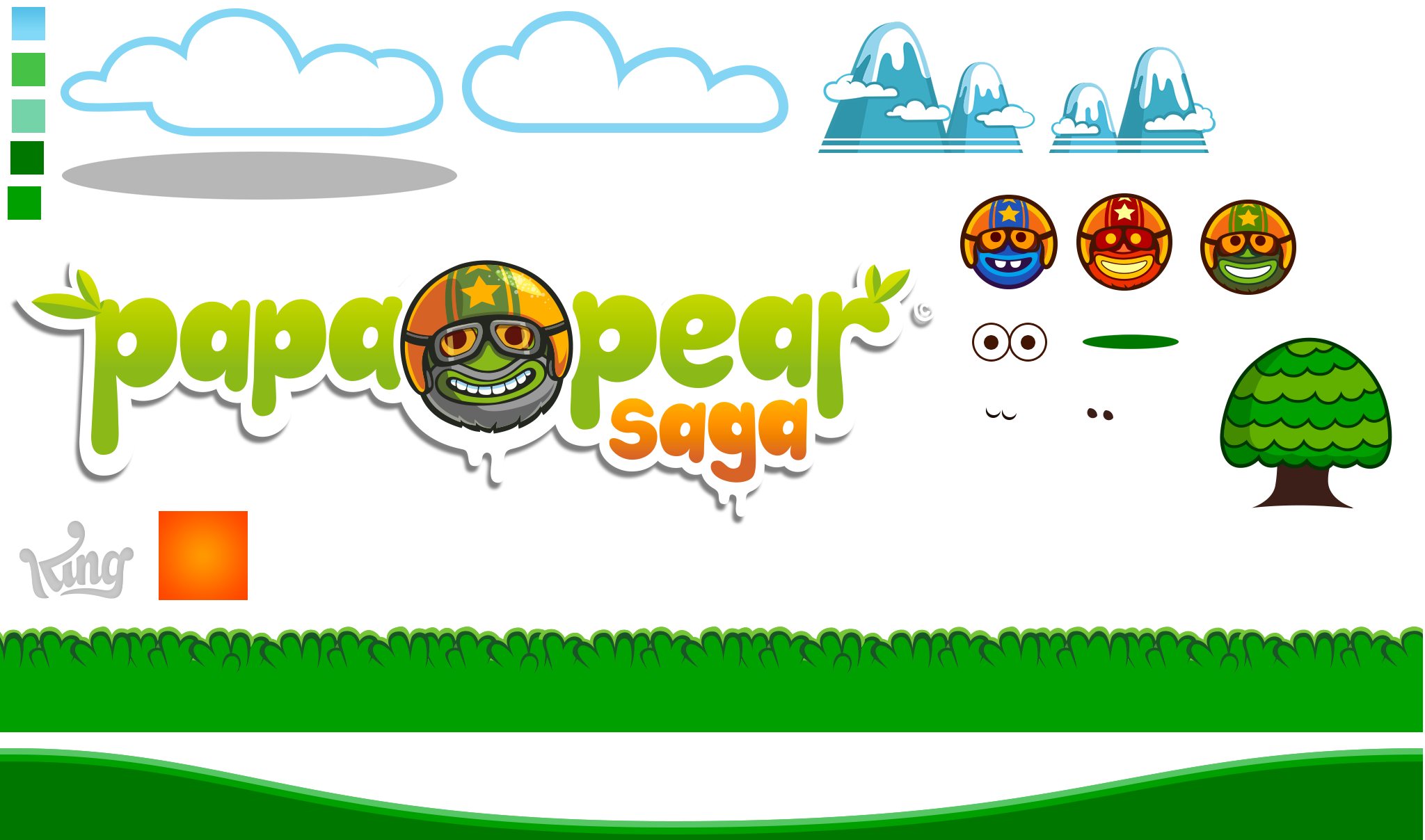 Papa Pear Saga - Main Menu