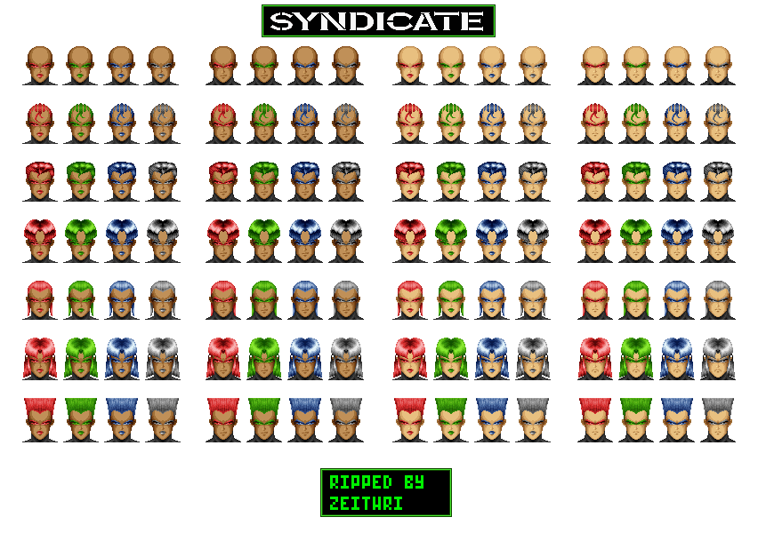 Syndicate - Agent Face, Hair & Skin