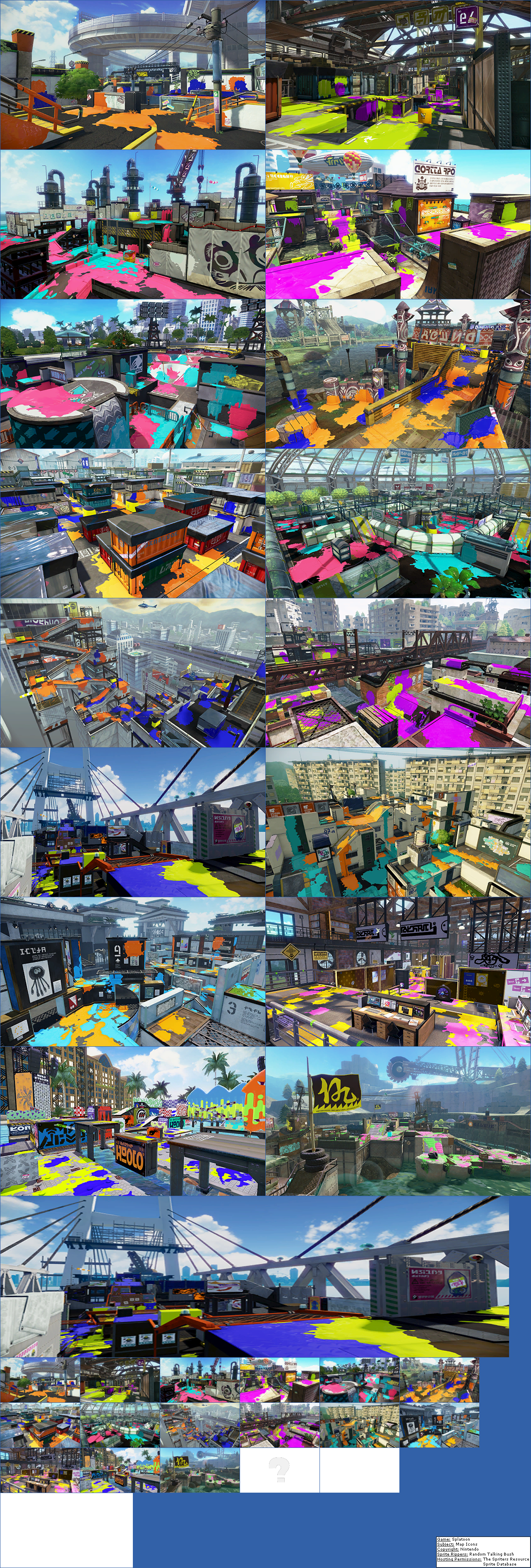 Splatoon - Map Icons