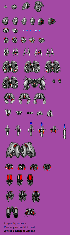 Strike Gunner S.T.G. - Enemy Deep Space Force