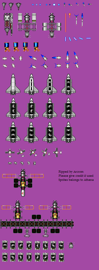 Strike Gunner S.T.G. - Enemy Space Force