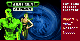 Army Men Advance - Title Screen (English)