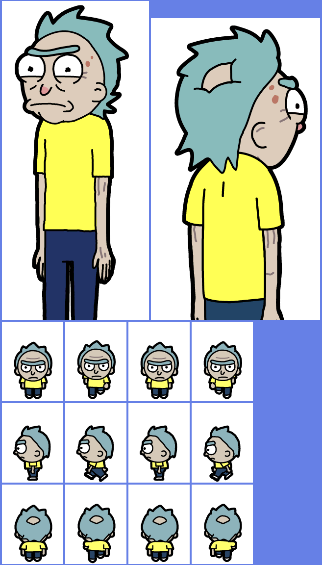 Pocket Mortys - #005 Old Morty